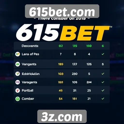 Comparação entre 615bet.com e concorrentes no setor